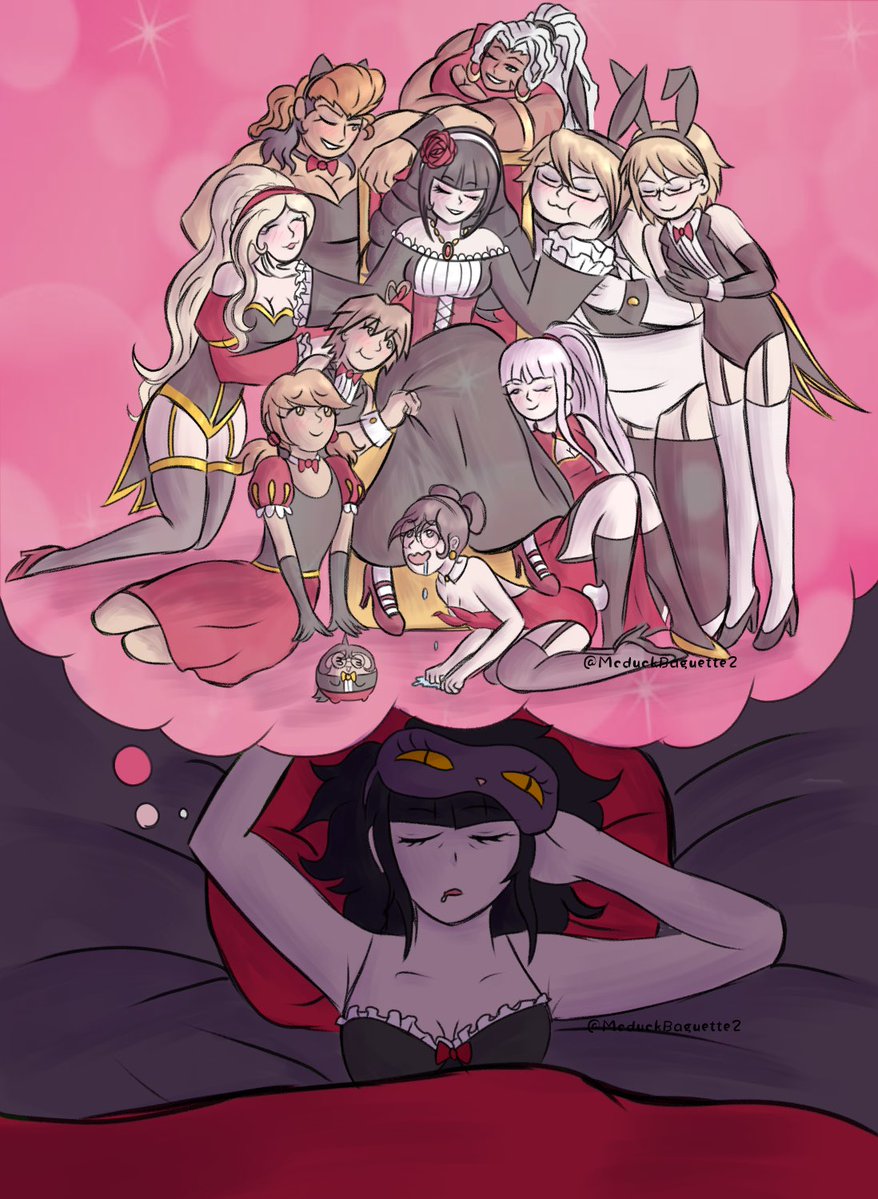 McduckBaguette2's tweet photo. Reddit dumb af let my girl be horny for both omg 
#danganronpa #drtwt https://t.co/LK2eZ457UB