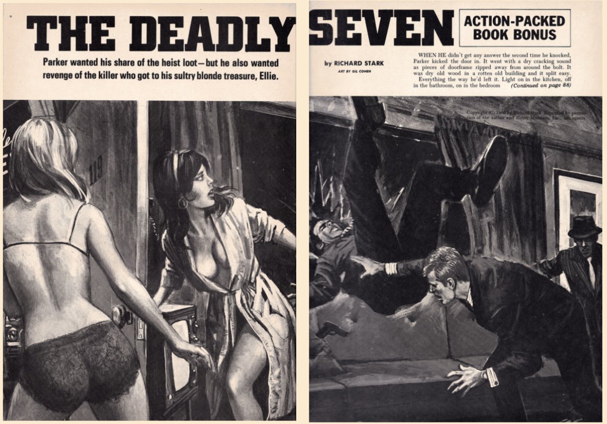 lilyslabo's tweet photo. We just updated the men’s magazines section of Tough Business, featuring scans by @alissadmc of the magazine versions of The Seventh and The Green Eagle Score! 

Check out both entries at the links here:

https://t.co/05z62GYtJB

https://t.co/FbzYeu8lQV https://t.co/IEIINnuq9b