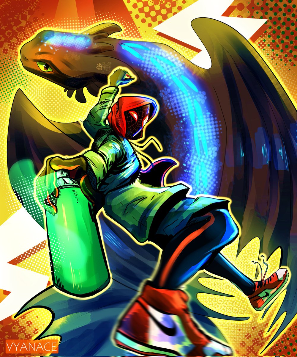 dragonroos's tweet photo. Redraw! :D
2026 -> 2025 -> 2024
#toothless #milesmorales https://t.co/esG0wiWLrR