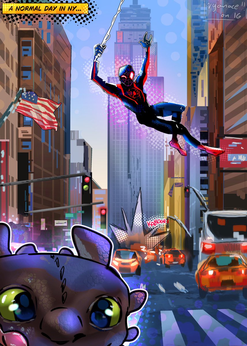 dragonroos's tweet photo. Redraw! :D
2026 -> 2025 -> 2024
#toothless #milesmorales https://t.co/esG0wiWLrR