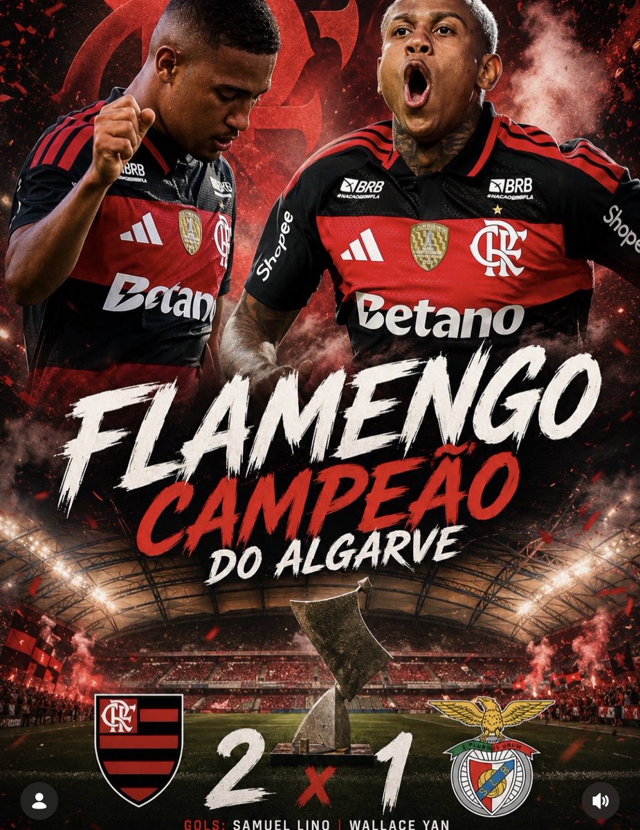 edupauvi's tweet photo. @carlosedcatao @Palmeiras @Botafogo Flamengo Campeão do Torneio do Algarve. 
Pela lógica Palmeirense Flamengo campeão Mundial https://t.co/4gFSlUjVs8