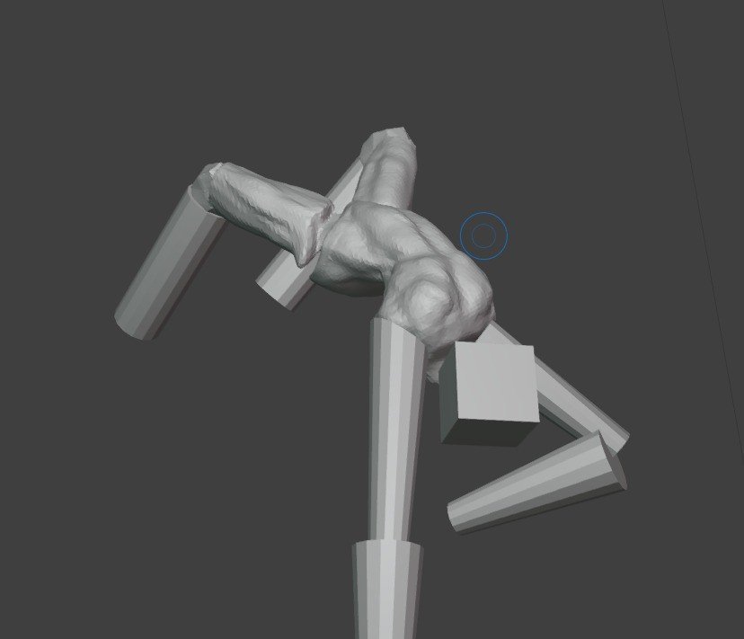Mapache___02's tweet photo. I started a new sculpture the pose is a real pain in the ass https://t.co/pEj1wdwlI5