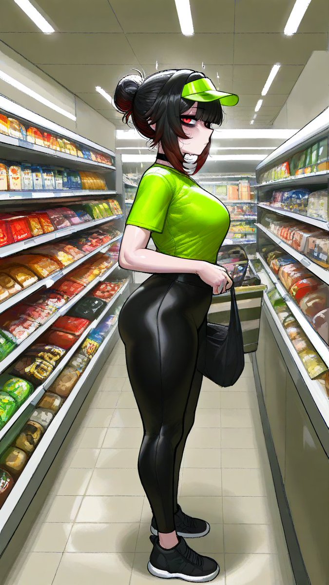 sparkleneedy56's tweet photo. in case you were wondering where i was...i was working at one store till now...
so here is me on my part time work uniform.

//based on true events btw https://t.co/FraI17mARV