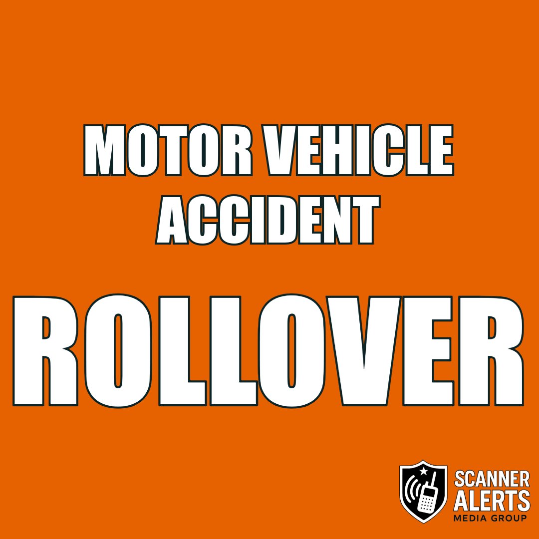 Rochnhscanner's tweet photo. Manchester, NH *MOTOR VEHICLE ACCIDENT - ROLLOVER* MM 2.8SB I-293, Manchester, NH, USA - E2/E11/R1/C1/ALS-16 rollover with ejection - 7/11/2026 17:03:13
26-24225-MVA
#NH #Manchester #I293 #MotorVehicleAccident #Rollover
Get our App on Google Play and Apple App Store https://t.co/ipdG8VB5Iv