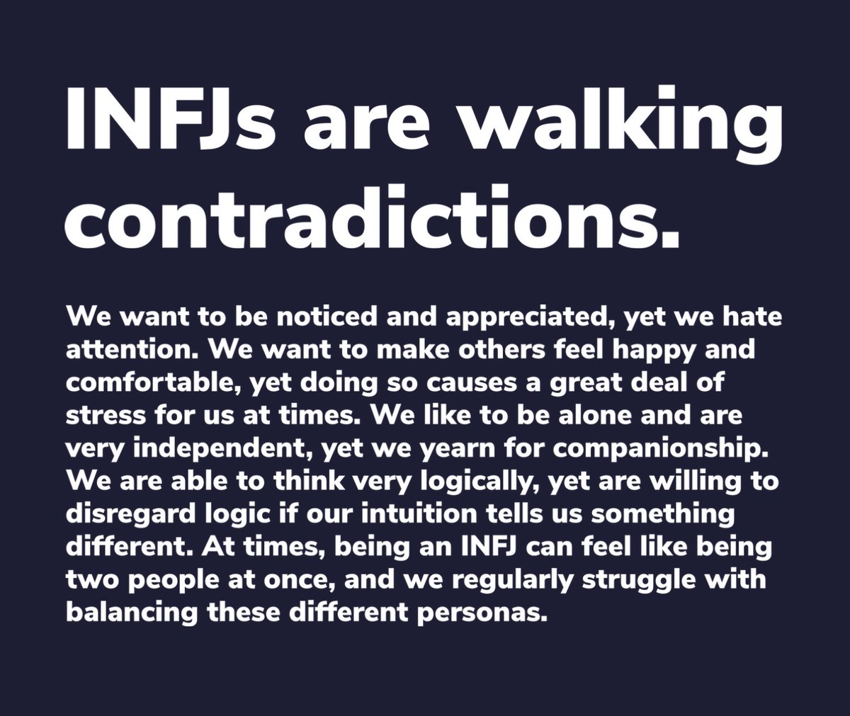 INFJProblems tweet picture