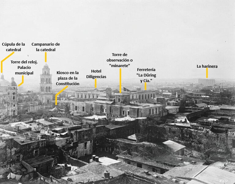Historia_Ver's tweet photo. 📷 Autor desconocido.
#Veracruz (Ca. 1926).
La imagen fue tomada desde lo alto del "Hotel y Restaurant México" (Morelos entre Lerdo y Juárez), mirando hacia el oeste. En ella se pueden identificar algunos lugares, mismos que señalo en la segunda imagen.
*Luis Villanueva* https://t.co/dLra0FSU8r