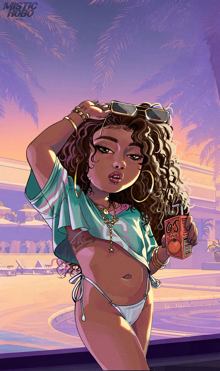Mystery_Hobby's tweet photo. GTA VI cover girl but she's a shawty https://t.co/jOH8fkCFE5
