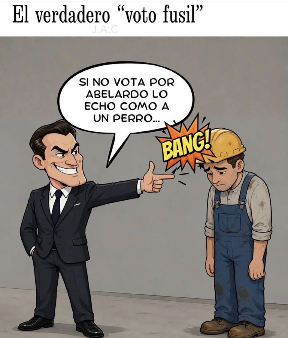 ReparandoAndo18's tweet photo. @ToroDeArena El verdadero “voto fusil” https://t.co/TA3uVBCkT4