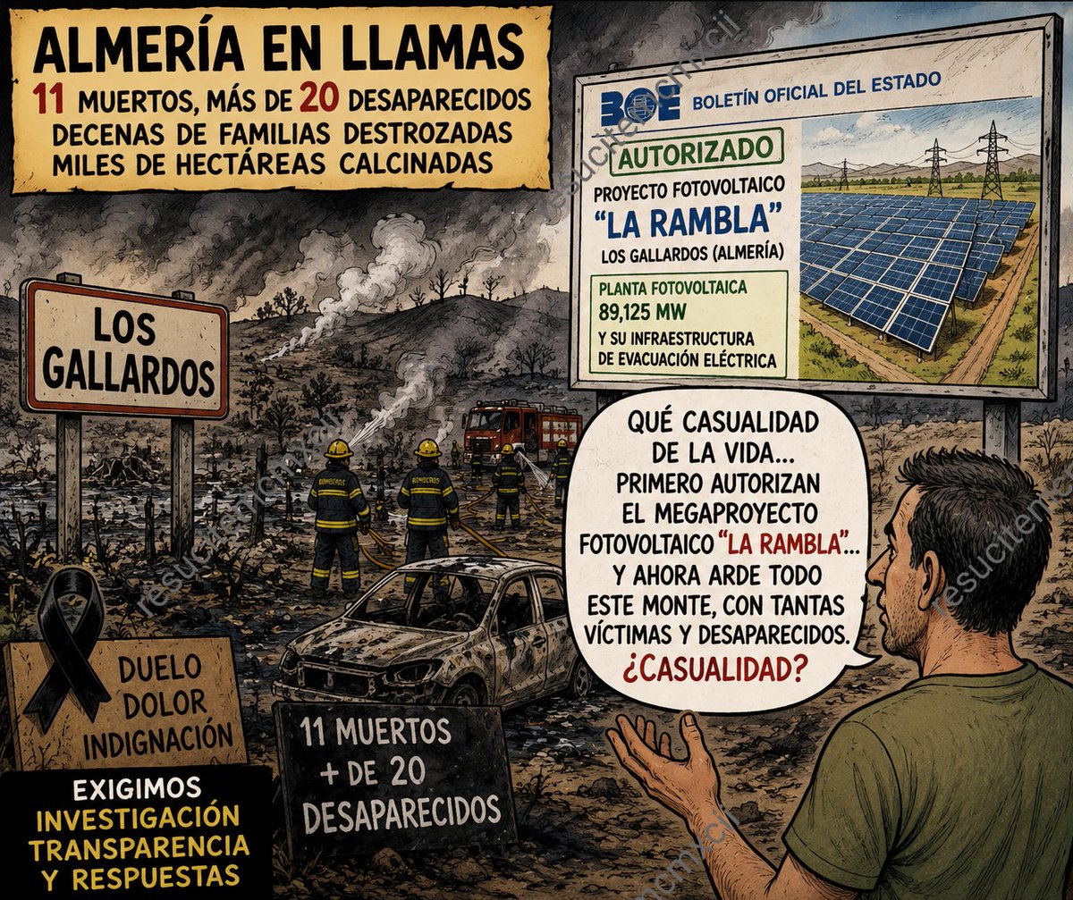 resucitemcmxcii's tweet photo. @capTercio , en el Boletín Oficial del Estado (BOE) se publicó la autorización administrativa para un gran proyecto fotovoltaico llamado "La Rambla". de los gallardos El plan incluye una planta de 89,125 MW de potencia y toda su infraestructura de evacuación eléctrica https://t.co/CFLkN56uyG