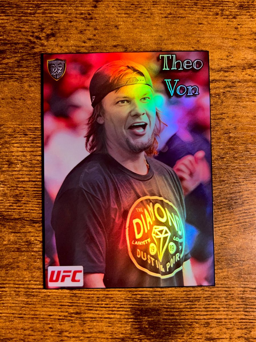 WildCards27's tweet photo. @TheoVon is in the building already.. 🫡🥳 #UFC329 https://t.co/aHJbv9ucZW