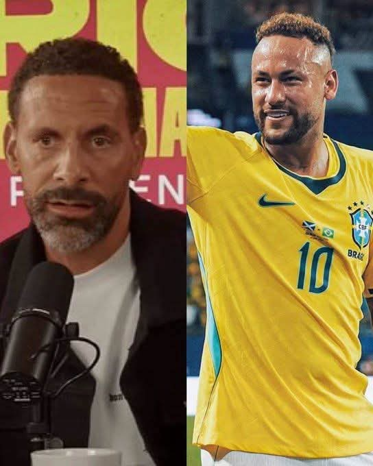 EneJotaErry's tweet photo. 🏴󠁧󠁢󠁥󠁮󠁧󠁿 RIO FERDINAND(Manchester United): “Escuta, é por isso que os jogadores de elite são diferentes. O Neymar entra por uns 20 minutos e, de imediato, parece o jogador mais criativo em campo.  As pessoas ficam obcecadas com gols e assistências, mas assista ao jogo como se deve. https://t.co/AeNviSNGnf