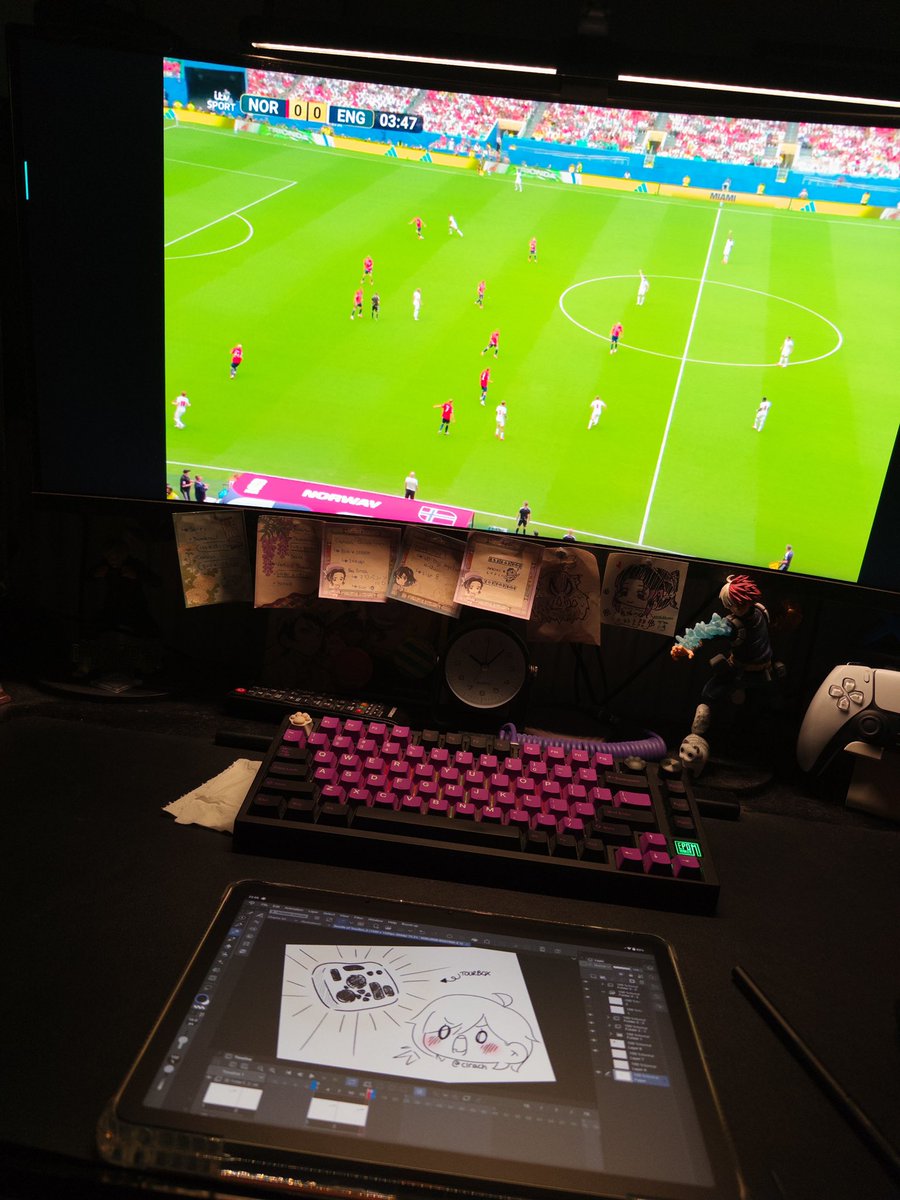 cl_rach's tweet photo. England 🏴󠁧󠁢󠁥󠁮󠁧󠁿 VS Norway 🇳🇴 
Here we go! Cmon England! 💪🏼💪🏼💪🏼
#FIFA #FIFA2026 https://t.co/lF1bVJ1Tuz