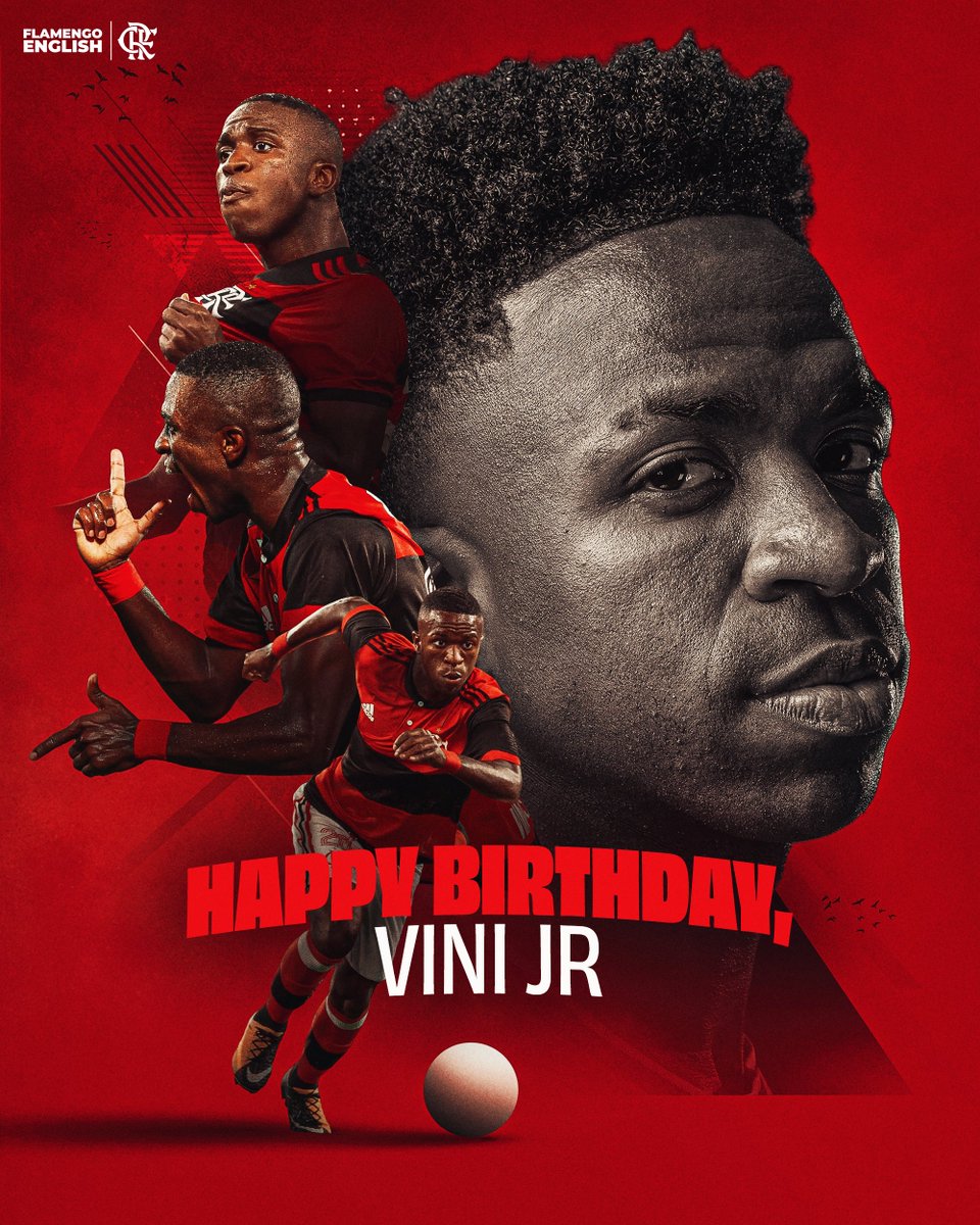 Flamengo_en's tweet photo. Celebrating Flamengo's very own.

Happy birthday, Vini! 🎉 https://t.co/fI8hqlIyJy