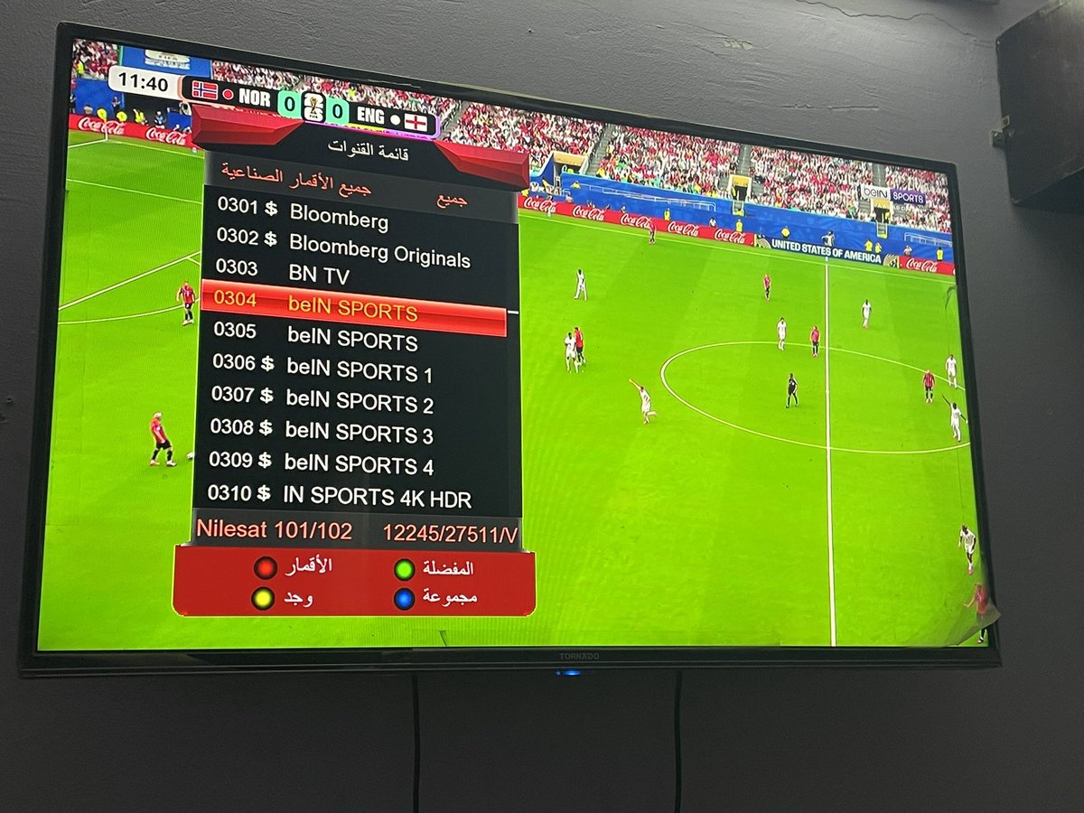marco1997van's tweet photo. مباره النرويج 🇳🇴 وانجلترا منقوله 🔥😍علي بين بتاعت كاس العالم ده التردد https://t.co/2RAOvnkDbi