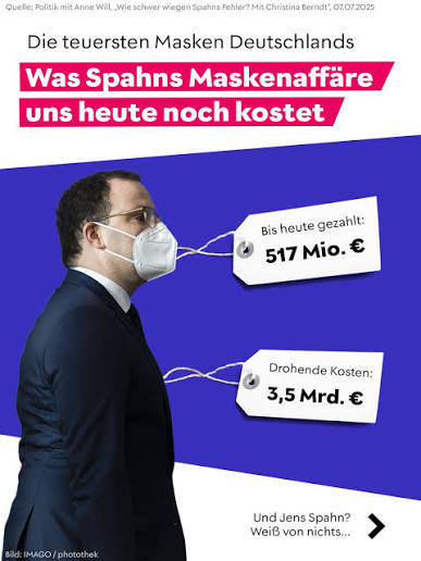 Leseerlaubnis's tweet photo. Spahn ist für uns Deutsche deutlich teurer als die paar Grundsicherungsempfänger, die uns betrogen haben. 

Das sollte man nie vergessen. https://t.co/nVLUxsX6G7