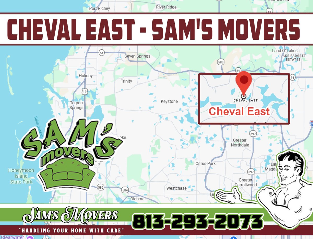 Samsmovers's tweet photo. 813-293-2073 An HOA option for home moving in Cheval East is Sam's Movers. 

#MoverChevalEast #MoversChevalEast #MovingCompanyChevalEast
#Mover #Movers #MovingCompany #ChevalEastFL #HillsboroughCounty

https://t.co/FzMRIT3AJO https://t.co/H7TvKvHA9c