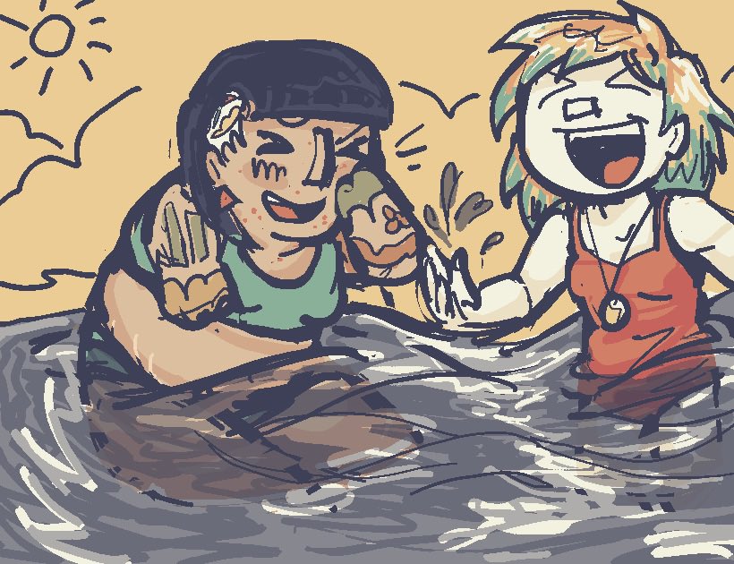gooberthed's tweet photo. lala lakeside party! #lakesideparty #lakesidepartyosc #osc #gijinka https://t.co/K2E2IFbeDV