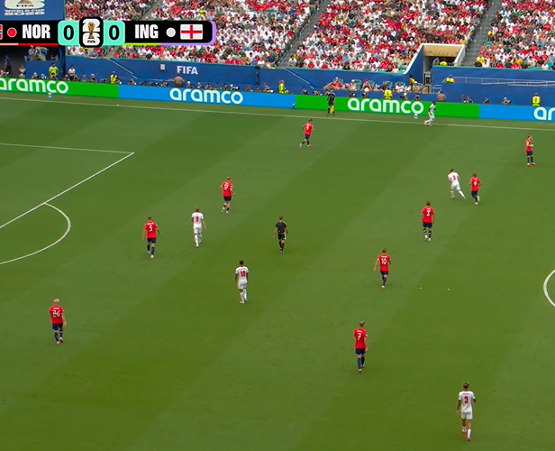 daeddra's tweet photo. É triste porque a Noruega tá jogando hoje igual ao Japão e ao Paraguai contra seleções "mais fortes": com dois ônibus estacionados na defesa. Ou seja, eles realmente não respeitavam o Brasil. Triste fim da selecinha. https://t.co/CPd9Vo3YYd
