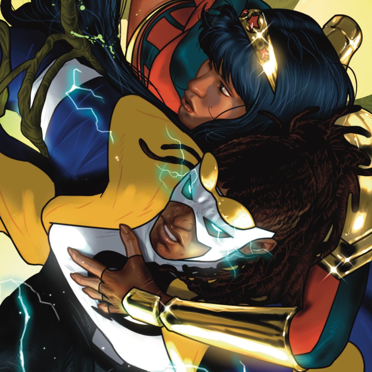 QuidProQuo_MWI's tweet photo. Taurin Clarke showed a preview of #NewTitans 41 cover on instagram.
#Static #WonderGirl #DCComics #ComicBooks https://t.co/dL5prAn8Zy