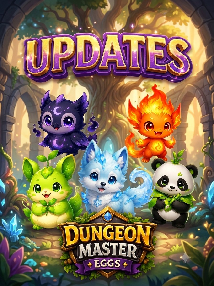 BIG_Indie_Games's tweet photo. 🔥 New Updates Are Live on Dungeon Master!

🛒 Store Update
Gem amounts received per Telegram Star have been improved, giving players better value.

🎁 Starter Pack Upgrade
The free incubator unlock has been removed, but the pack now includes more eggs and an exclusive avatar only available to Starter Pack buyers!

🤝 More Rewarding Referrals
The referral system has received a major upgrade, including JUICY milestone rewards!

Every successful referral now gives you:

💎 10 Gems
🥚 1 Common Egg

And that is only the beginning. Reach referral milestones to unlock exclusive rewards such as Legendary Eggs and unique avatars!

🐾 New Petting System Coming
We are also integrating a petting system with creatures that visually change depending on their mood: happy, neutral, or sad.

Sad creatures cannot go on adventures or participate in training. They need care through cookies, hugs, and bathing to improve their mood.

Neutral creatures can still train and go on adventures, but they will earn only half of the normal rewards.

That is more than enough reason to keep your favorite creatures happy!

⚔️ Dungeon Run Mini Game Coming
While waiting for your eggs to hatch, you will soon be able to enter the dungeons, play the new Dungeon Run mini game, and earn additional rewards.

Invite your friends, take care of your creatures, conquer the dungeons, and claim your rewards! 🚀

Play now: https://t.co/jH3h9YxXJJ

#TelegramGames #TelegramMiniApps #TONGaming #Catizen #CatizenVibe #IdleGame #CreatureCollector #MobileGaming #DungeonMasterEggs