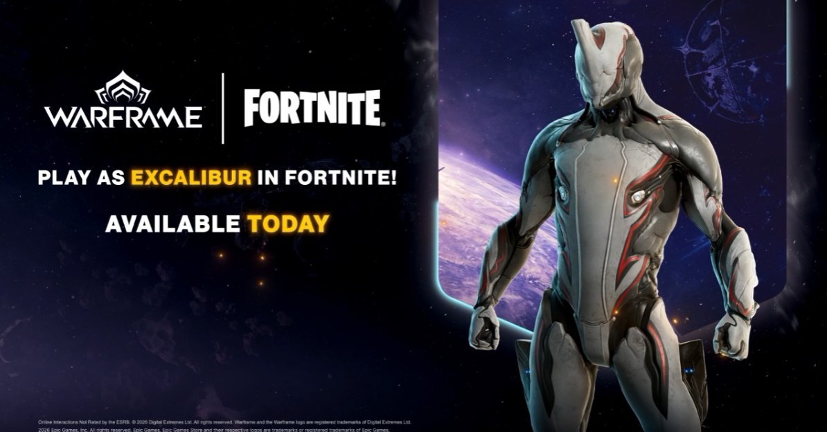 fn_greenfox's tweet photo. ▰▰ #フォートナイト // コラボ情報 ▰▰

本日午前9時に、「フォートナイト × Warframe」コラボコスチュームがアイテムショップに登場！ https://t.co/IdlSvhJAkh