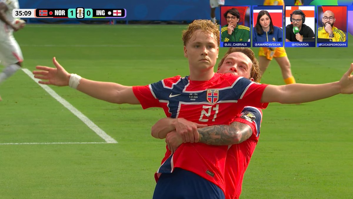 CentralDoBrega's tweet photo. MEU DEUS DO CÉU

QUE GOLAÇO ABSURDO DA NORUEGA!!!!!!!!!!!!!!!!!!!!!!!!!!!!!!!!!!!!!!!!!!!!

Andreas Schjelderup!!!!!!!!!!!!

NORUEGA 1 X 0 INGLATERRA!!!!!!!!!!!!

🇳🇴🇳🇴🇳🇴🇳🇴🇳🇴🇳🇴🇳🇴🇳🇴🇳🇴🇳🇴🇳🇴🇳🇴 https://t.co/qZ3SmJP6vo