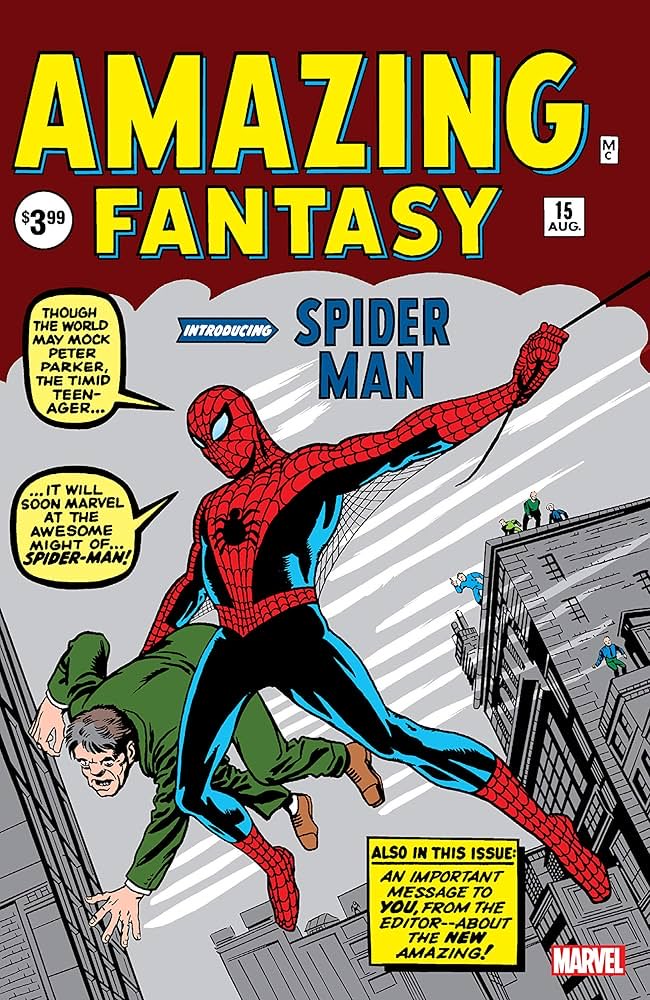 TokonFighters's tweet photo. The Amazing Guardians Episode Mode story  will be illustrated by Betten Court &amp; the cover pays homage to Spider-Man’s origin comic “Amazing Fantasy #15” ‼️ https://t.co/htnmmumn2r
