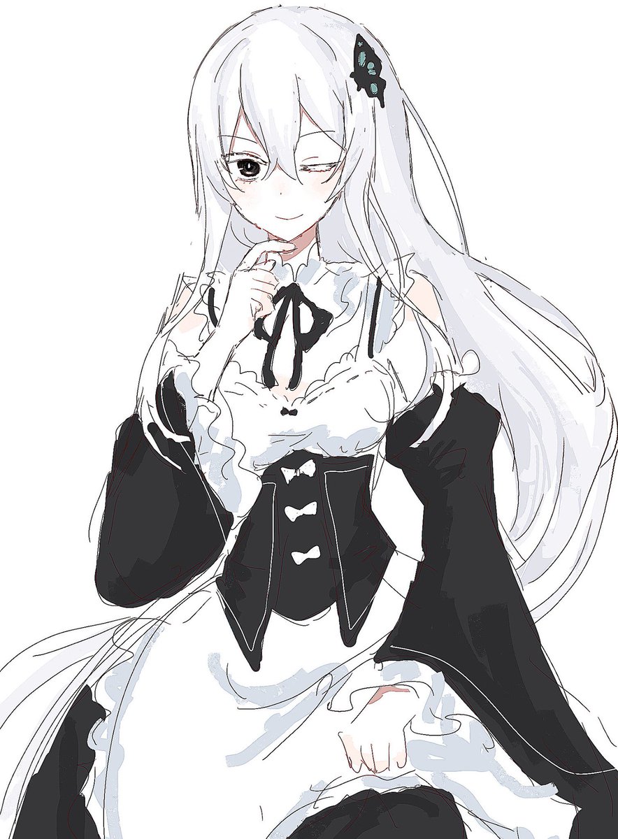 TheXBystander's tweet photo. Maid Dona 🤍✨ https://t.co/Ff6yBfxiN5
