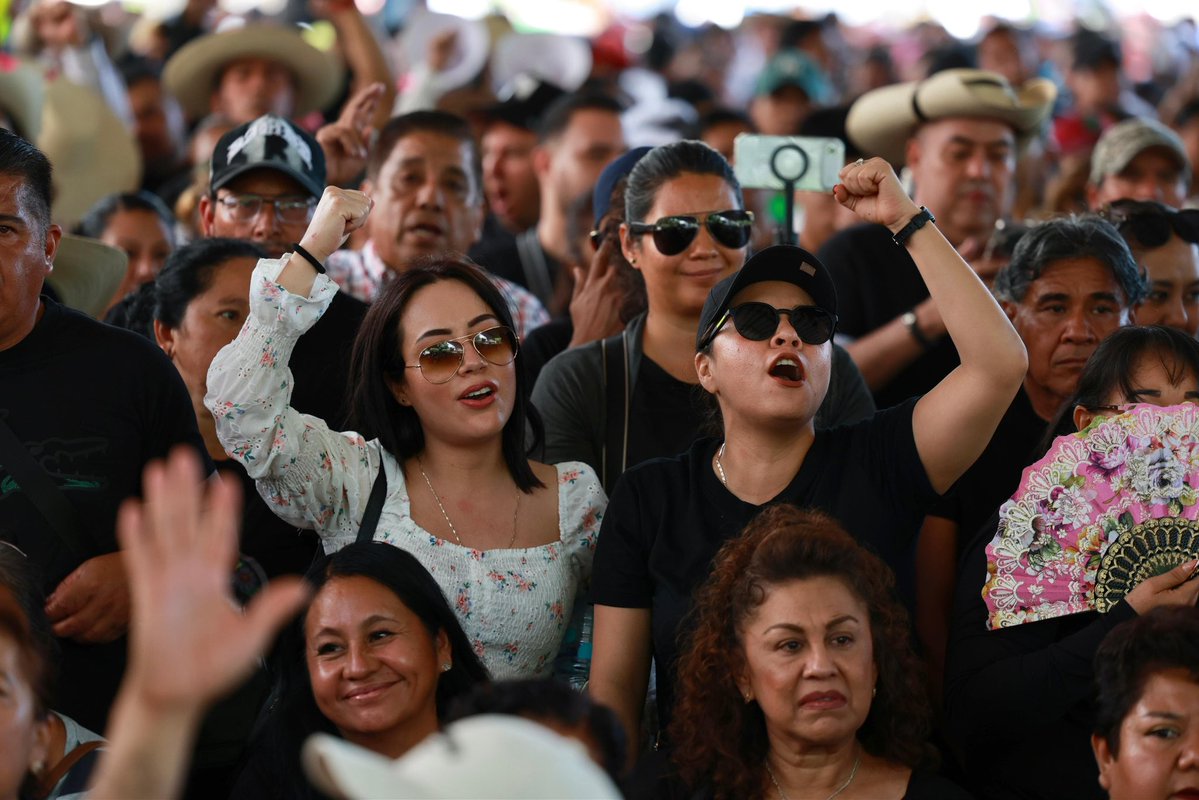 PartidoMorenaMx's tweet photo. ¡GUERRERO ES TERRITORIO DE LA ESPERANZA!

Nuestra Presidenta Nacional, @A_MontielR visitó Taxco de Alarcón, Guerrero, aquí siempre ha sido pilar de las grandes luchas de México y hoy más que nunca, la unidad es nuestra mayor fortaleza.

#PorLaDefensaDeLaSoberanía https://t.co/RuuWkvQKvS