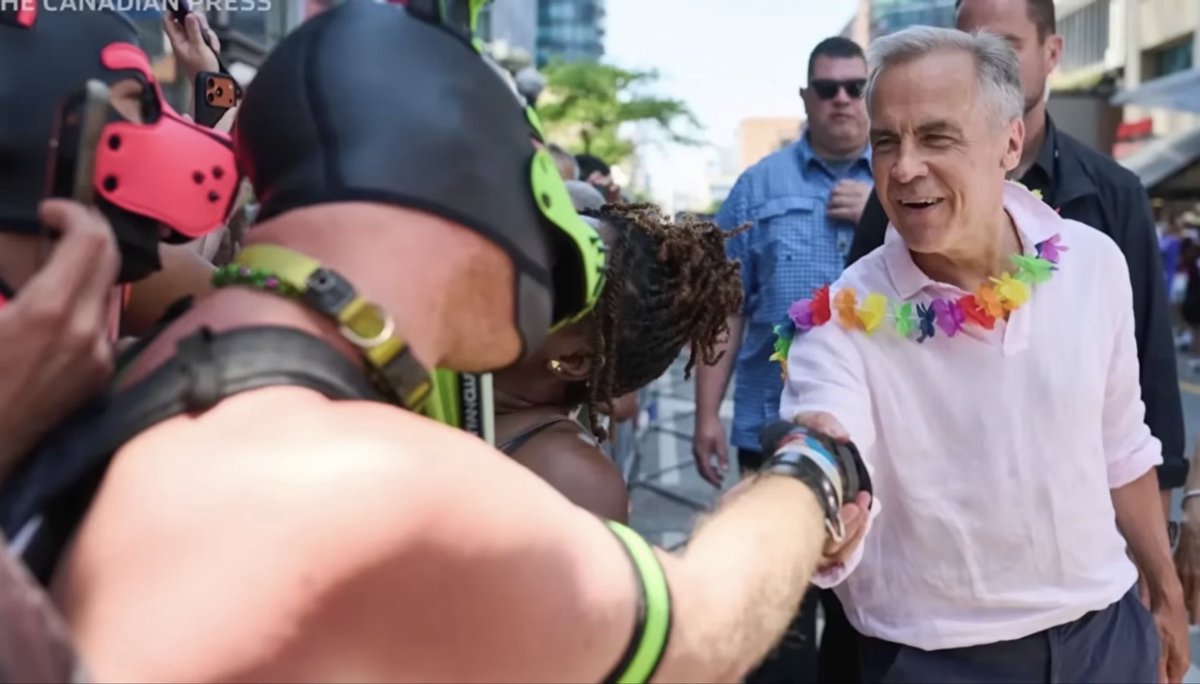Richard4m's tweet photo. 🗣️ Canada’s PM Carney practically licking the FURRY BALLS if that mentally unstable POS sexual deviant psychopath as if the SOB didn’t know better! GO FOCK Yourself @MarkJCarney and or let the #TWISTED #FOCK do it 4 you! 🙄
And this is supposed to be 🇨🇦 LEADERSHIP 🤯 https://t.co/ymAlcvtRYe