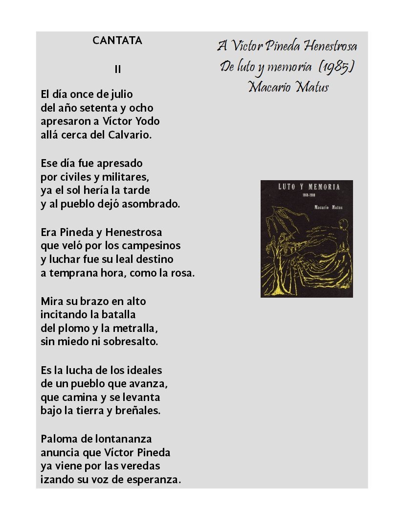 Macario_Matus's tweet photo. El 11 de julio de 1978 desaparecieron a Victor Pineda Henestrosa, Víctor Yodo.
Lo subieron forzadamente a una camioneta verde, en Juchitán.
A 48 años, 2 poemas de Macario Matus. https://t.co/EtyxzGAnso