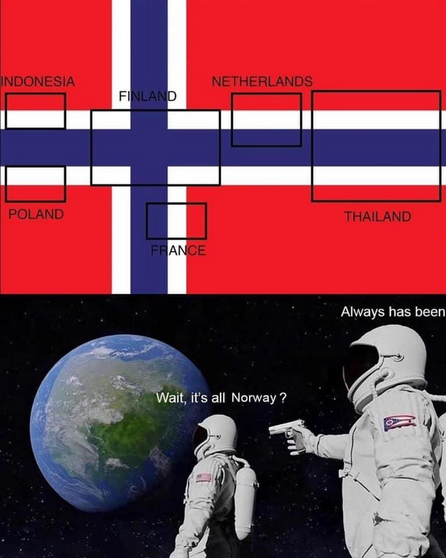 europemaxxed's tweet photo. It's all Norway https://t.co/xP9rJbIfCa