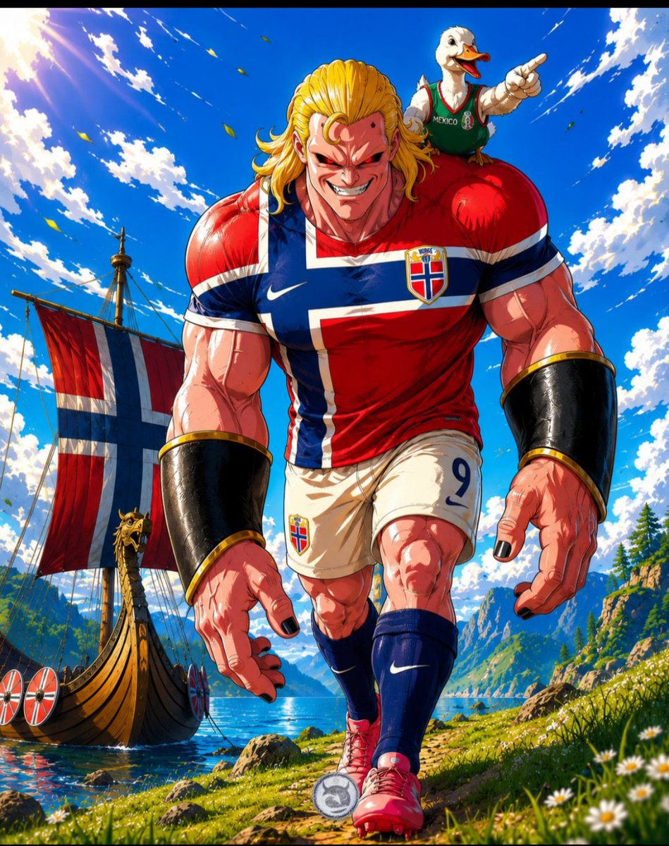 Blaadoficial's tweet photo. @NorwayAmbChile Vamos, vamos Noruega 🤘🤘🤘🪓🪓🪓 https://t.co/9Pa3IxUJe2