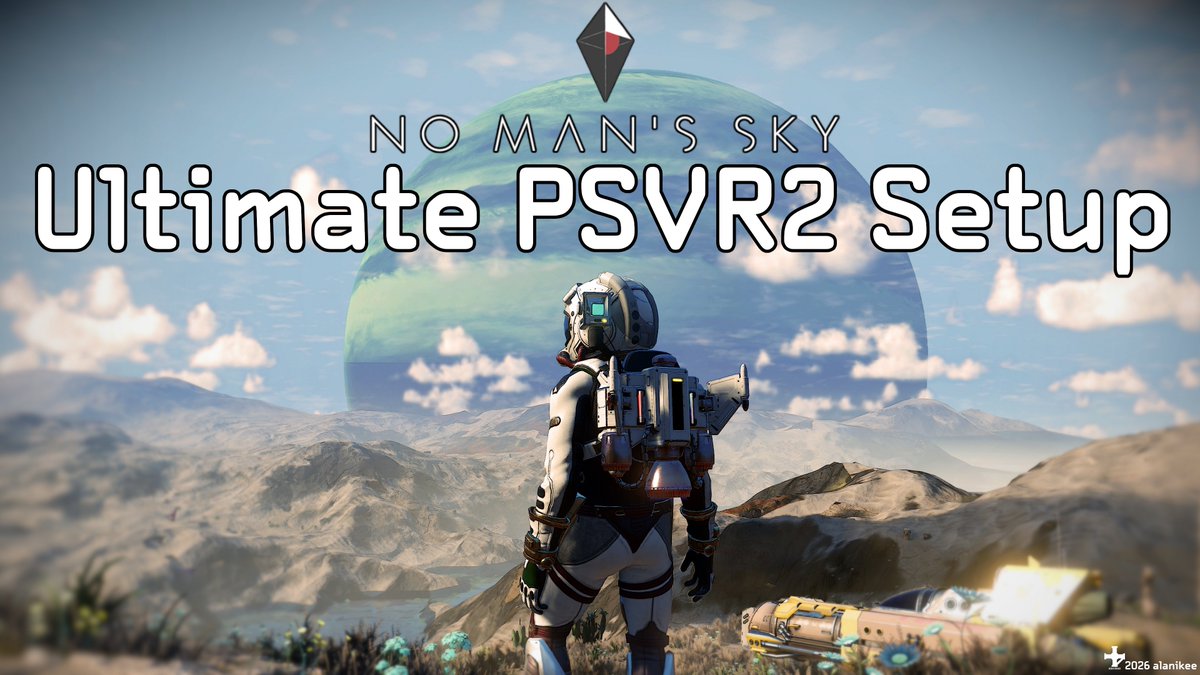 Alanikee's tweet photo. 🚨"Protas Certified" Giveaway with @ProTubeVR🚨
With this being the last day of the giveaway, I wanted to showcase my #PSVR2 setup for @NoMansSky &amp; illustrate how a little creativity &amp; the right gear can make all the difference.
Follow the thread if you have a few minutes
@Griff_ https://t.co/h4CG2TbcHs