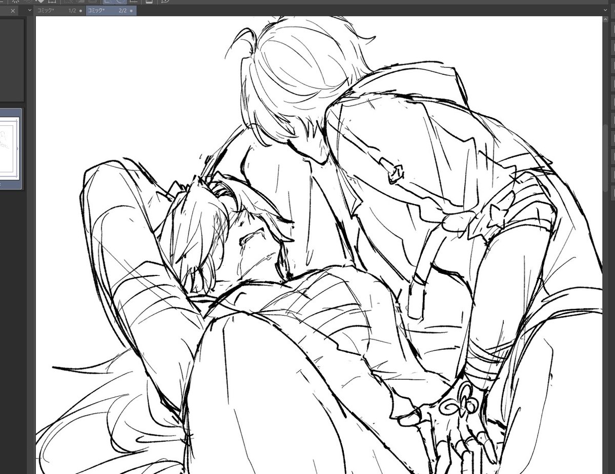 noshiorz's tweet photo. なんと描いており https://t.co/Tr0yRmmKDf