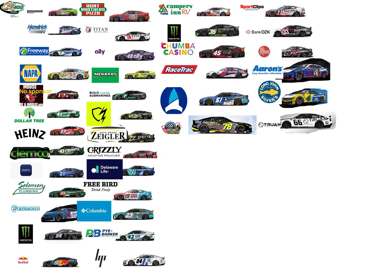 fullblast45's tweet photo. Starting grid https://t.co/9HGOljqhs1
