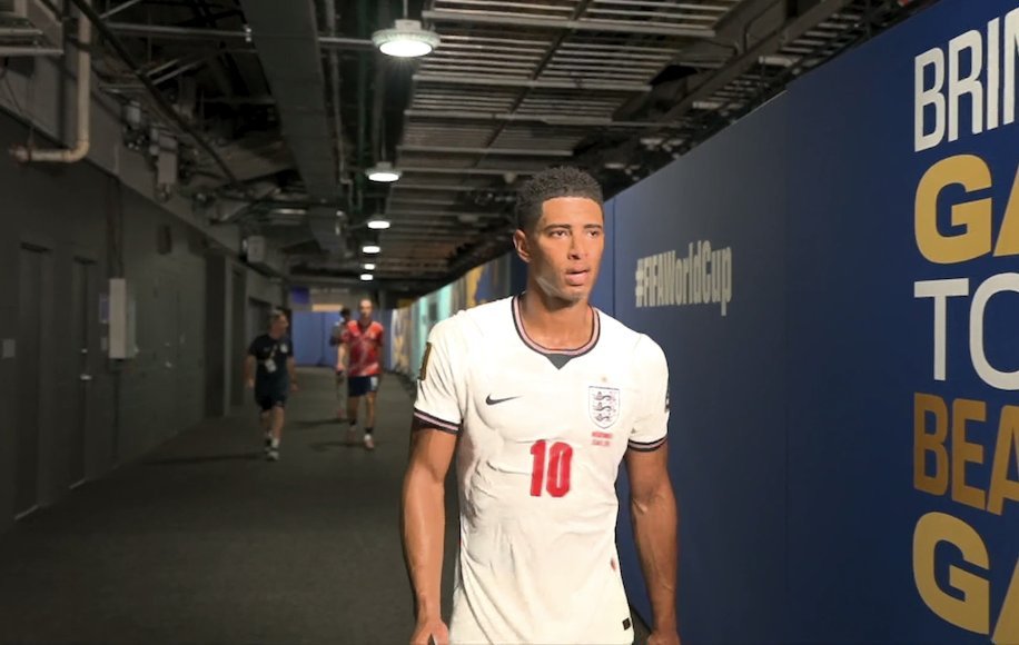 ericlepon's tweet photo. A complete midfielder. 
Bellingham 

A Pogba-type midfielder

#NORENG https://t.co/ZRh0RYCxcm
