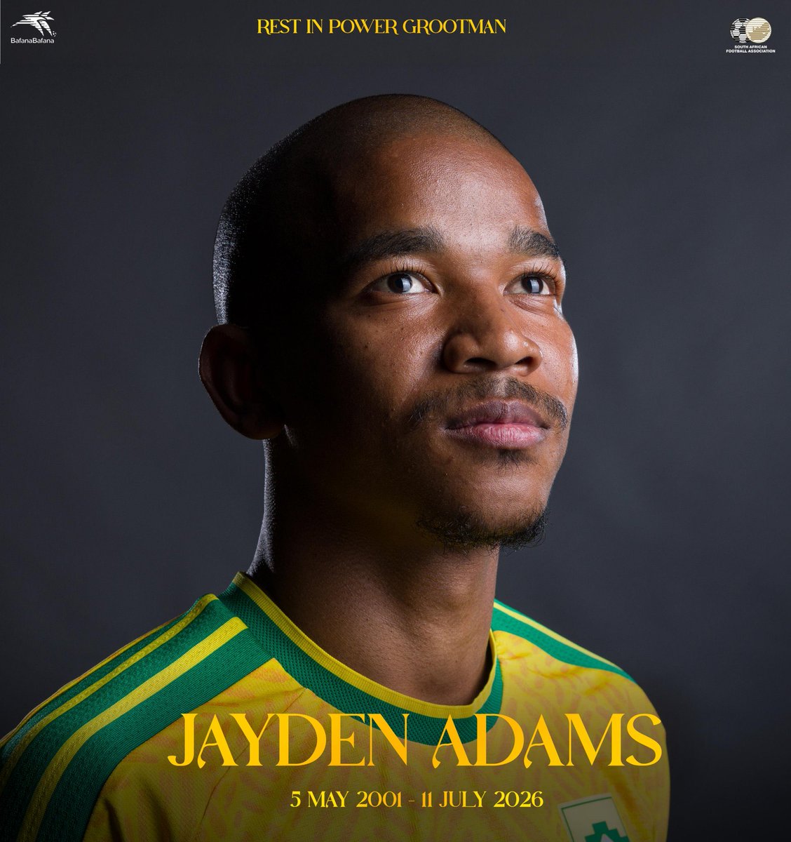muanewa's tweet photo. As Soccer fans let’s be gentle and mindful toward our players. They are already dealing with their own battles, and sometimes our criticism only adds to that burden.
A little kindness, compassion, and understanding can go a long way.
Rest in peace, Adams. 🕊️💙 #RIPAdams #Norway # South Africa #JaydenAdams #FIFAWorldcup26