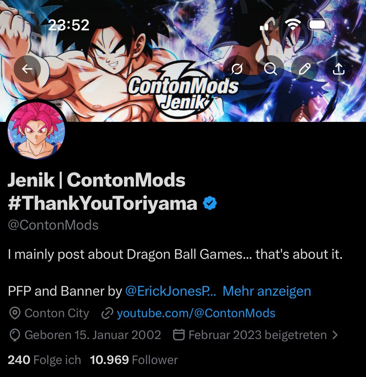 Jenik | ContonMods #ThankYouToriyama tweet media