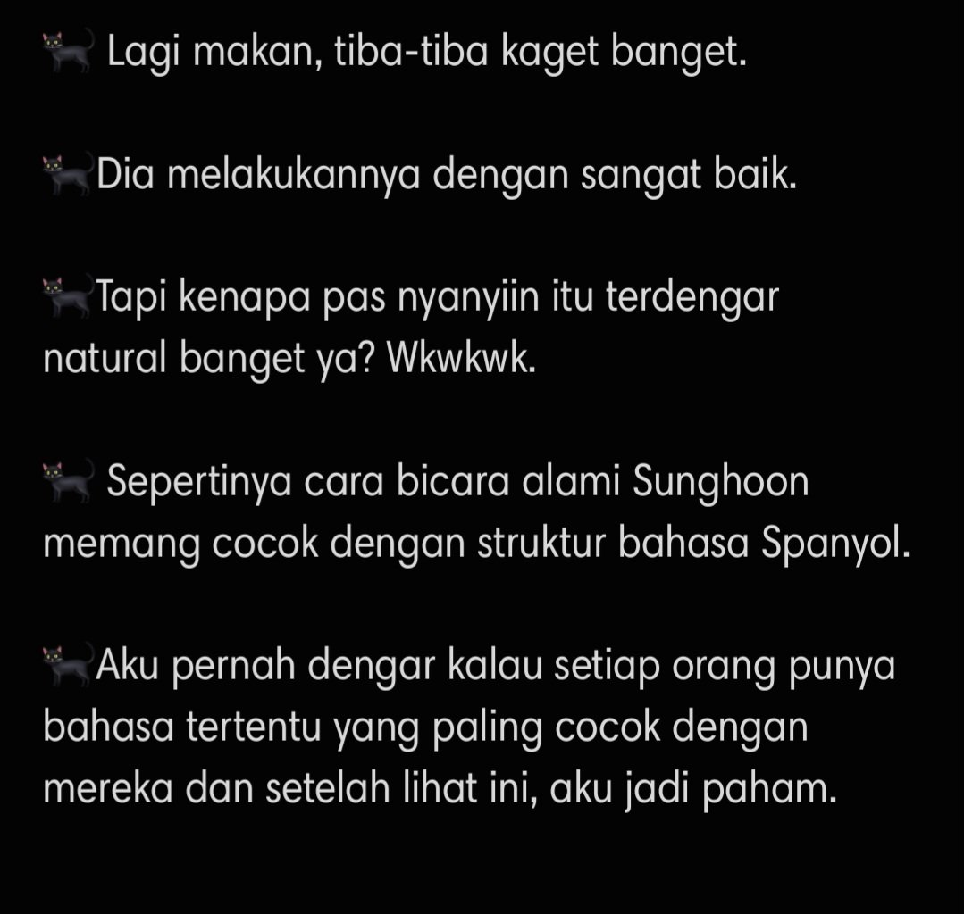 stellariunoom's tweet photo. Jay itu selalu hadir buat muji Sunghoon. Serius deh dibanding siapapun, Jay tuh ya yang paling bangga setiap kali Sunghoon melakukan sesuatu. Jadi keinget kata-katanya di I-LAND 

🐈‍⬛aku sangat menyukaimu. Aku benar-benar berharap dunia bisa melihat sekeras apa kamu bekerja https://t.co/iXkmB50lLf