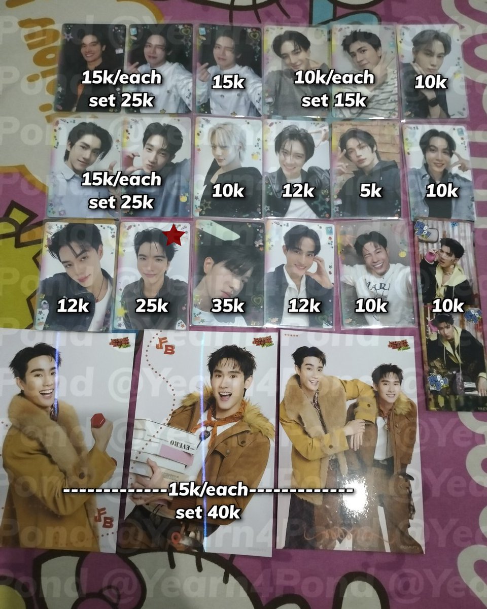 Yearn4Pond_'s tweet photo. #ths WANT TO SELL AAB THAILAND PHOTOCARDS YANG DI PICT
• ready kamar ( co 🍊 )
• harga di gambar exc pack &amp; adm 
• ONLY CO PACKING! 
• dom pontianak 
• price setiap pc avail nego! https://t.co/Tbc4ZglADa