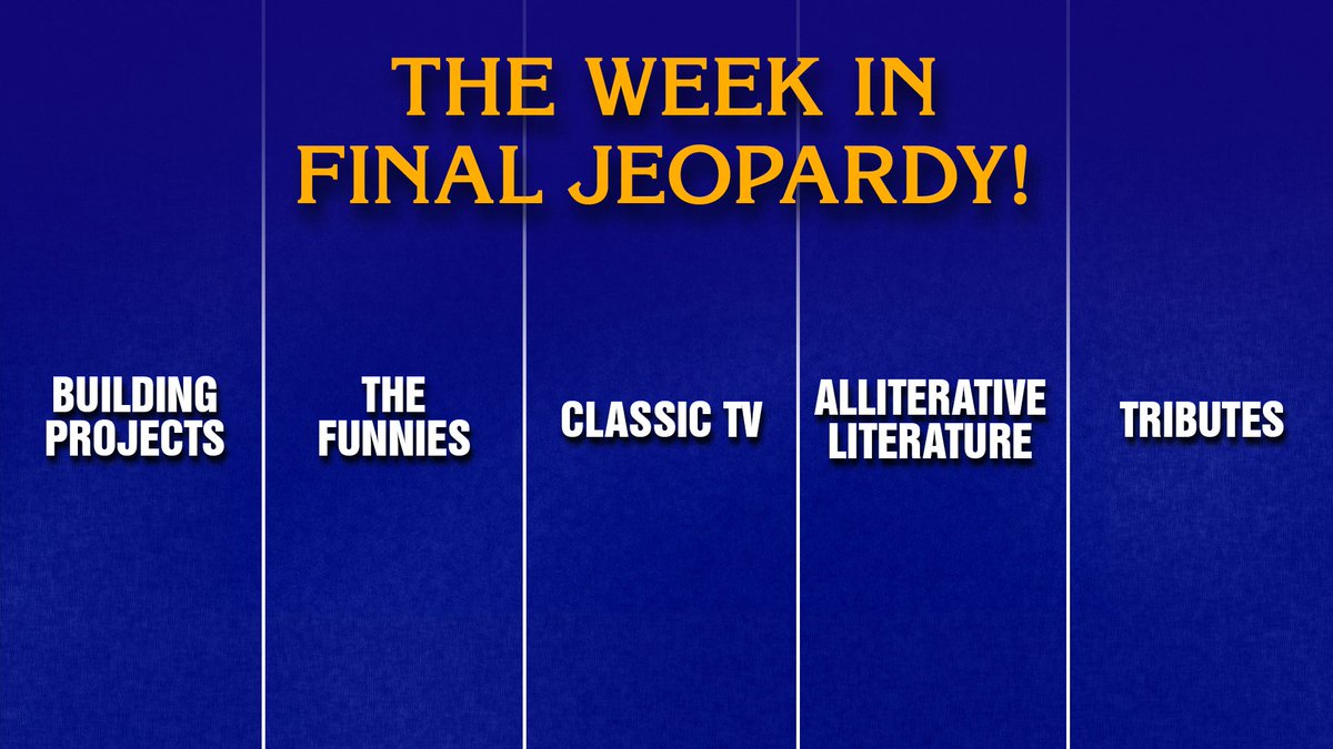 Jeopardy! tweet media
