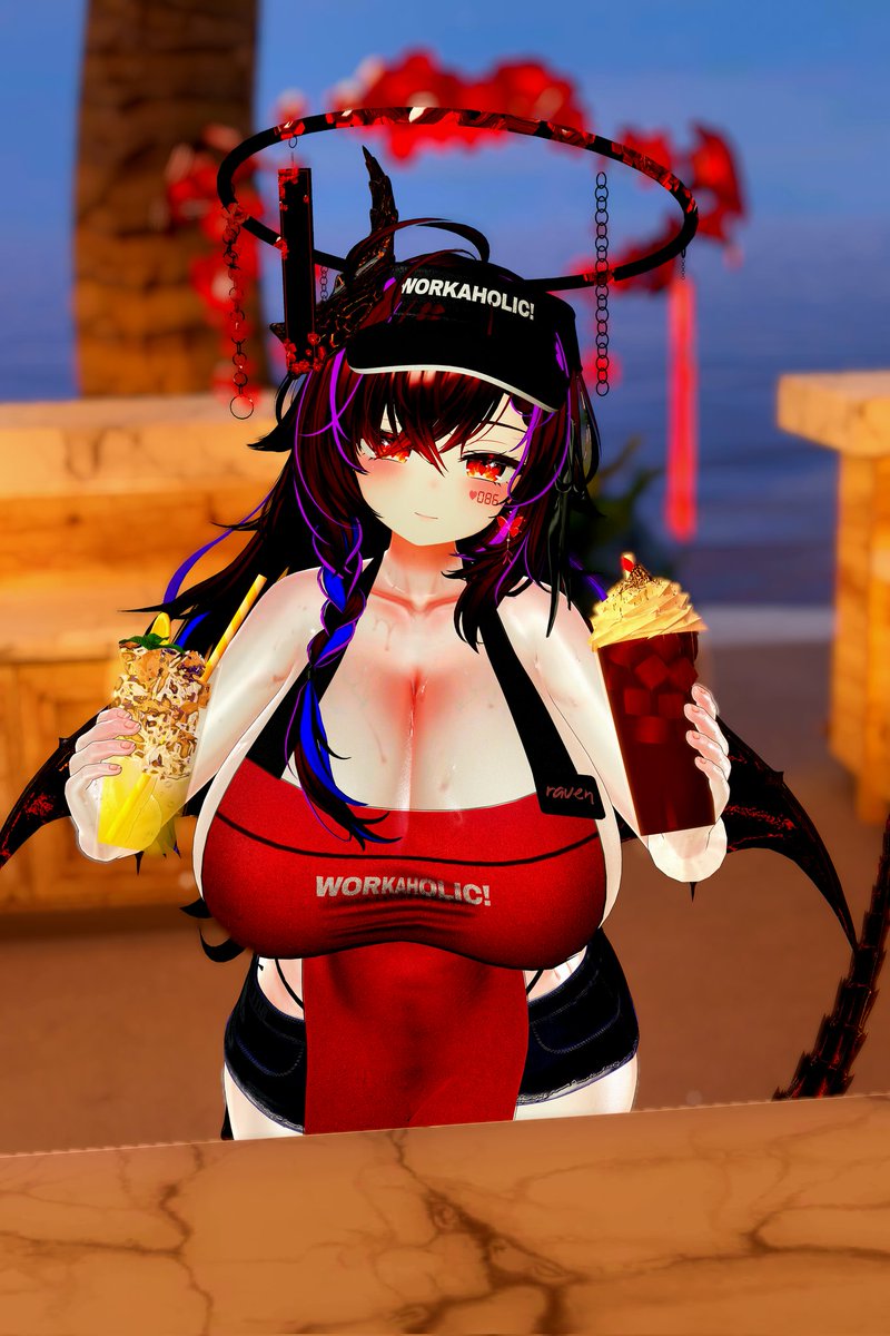 Zaika04_VRC's tweet photo. #VRChat 
#Milltina #Milltina3D
Enokiaエノキア [Workaholic!] https://t.co/FsCqIGtyj7