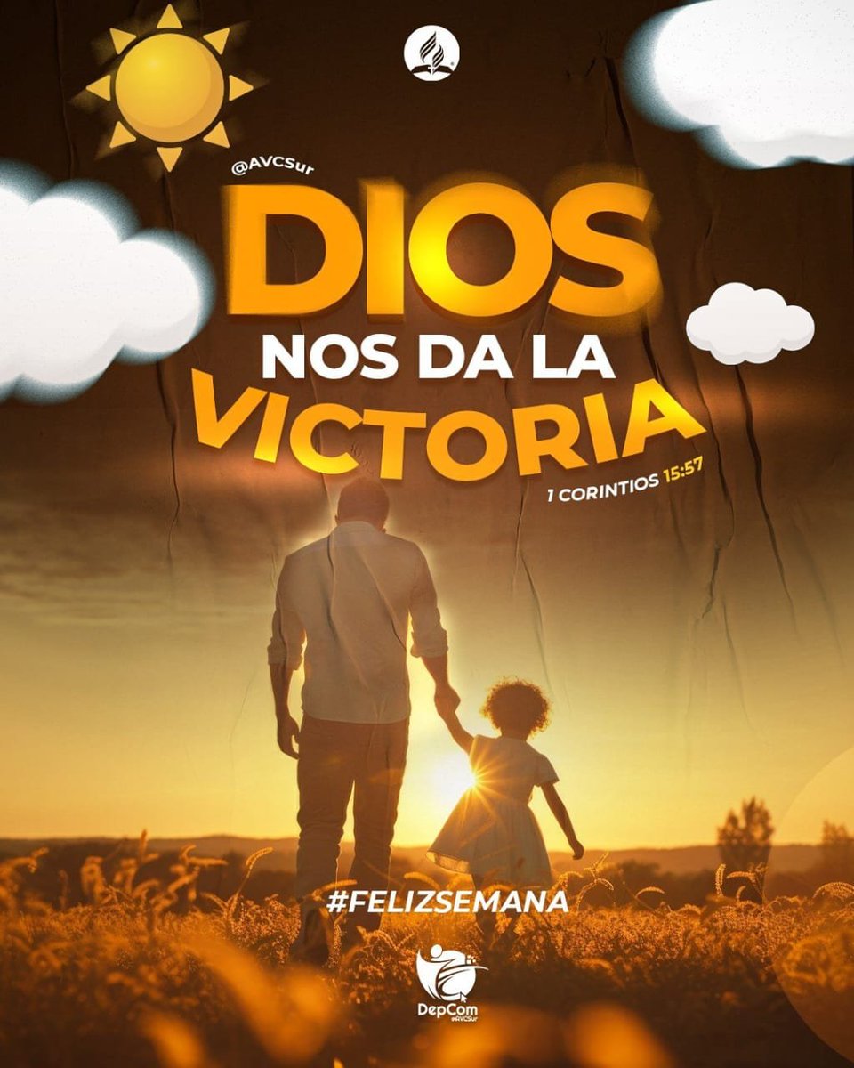 AVCSur's tweet photo. Mirar el camino recorrido nos llena de gratitud a Dios✨. Respiramos por su misericordia; en sus manos encontramos la paz que el mundo no puede dar.  Él transforma tormentas en esperanza⛈️➡☀️.
​
Avanza con seguridad. ¡Él guía tus pasos hacia tu hogar eterno!🙌🏼

​¡Feliz semana!🌾 https://t.co/w5KTb438nS