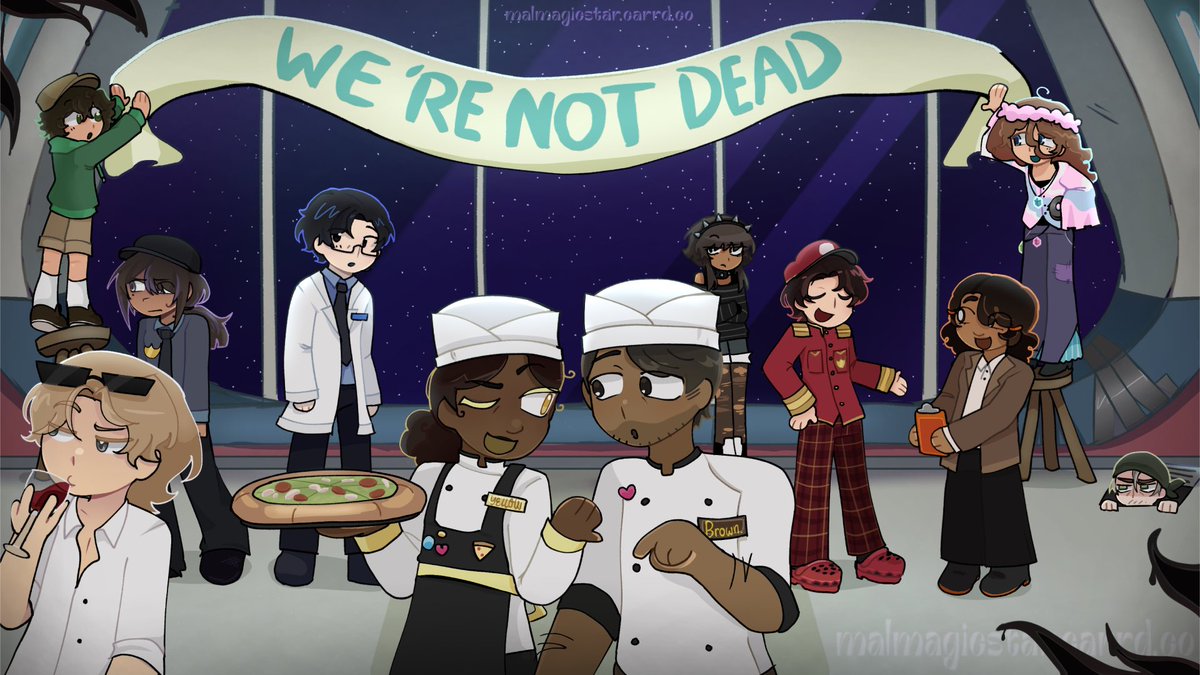 malmagicstar's tweet photo. everyone is still alive, no one is dead

#amongusshow #amongus #gijinkas https://t.co/5nG2ACHXZM