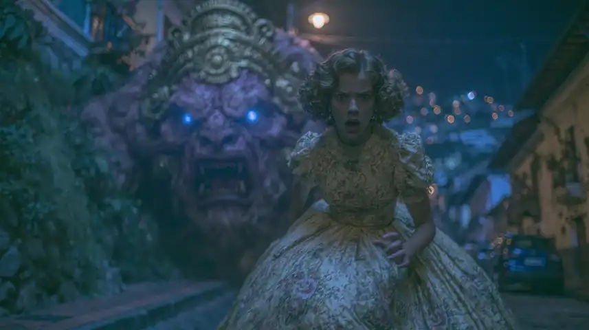 ToshiArte's tweet photo. The process felt like working with a real co-director who actually understands poetry, rhythm, and cultural weight.

I gave it the list of Ecuadorian monsters: 

• Aya Huma (stone-mask colossus) 
• Jurjurí 
• Amaru 
• Supay 
• Chuzalongo
It wrote the narration, generated the beats with Seedance 2.0, iterated on tone, fixed the pacing, and kept the Kichwa names perfect.

English narration with that weathered, low voice I wanted. 
Fog. Dread. Ecuadorian soul.
