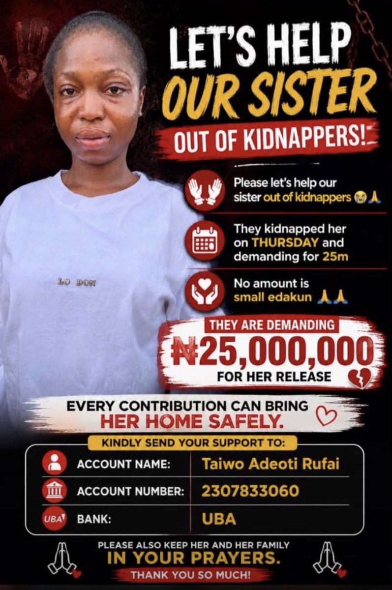 OLAYEMI_429's tweet photo. @arojinle1 Please i just need a repost to meet the right people my friend was kidnapped along kobape in Abeokuta this week https://t.co/XpfrYamjhY