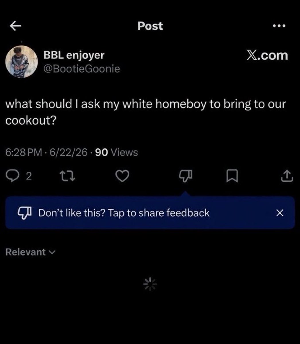 napkindrew's tweet photo. @BootieGoonie @everytimeigoout You’re definitely not Black American https://t.co/WwScZCglmS