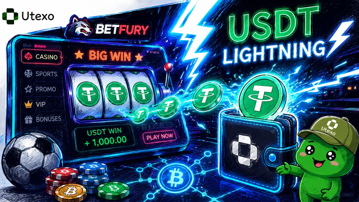 aeroxdn's tweet photo. Picture finishing a game, cashing out your winnings and seeing USDT arrive in your wallet almost instantly

That's the experience BetFury is aiming to bring through its upcoming integration with @utexocom

As Utexo's first launch partner for Bitcoin native USDT over Lightning, BetFury is taking a meaningful step toward bringing stablecoin payments directly onto Bitcoin's payment rails

The architecture combines several technologies that complement each other:

> Lightning enables near-instant transfers
> RGB brings client-side validation and confidential asset ownership
> Bitcoin provides the settlement foundation

For players, that could translate into a much smoother experience in iGaming. Deposits settle in seconds. Withdrawals reach wallets almost instantly, letting players access their winnings quickly without long confirmation times. Fees remain predictable even during periods of heavier network activity

For BetFury, the impact goes beyond payment speed. Supporting Bitcoin native USDT at scale gives one of crypto's largest gaming platforms an opportunity to demonstrate how this infrastructure performs under continuous, high volume usage typical in iGaming. This also allows operators to reduce payment processing fees significantly, often by at least two to three times compared to existing rails

If successful, it provides a strong example for other exchanges, wallets, gaming platforms and payment providers considering similar integrations

That's what makes this announcement interesting to me. It's less about adding another payment option and more about putting Bitcoin native stablecoin infrastructure into a real production environment with millions of potential users. This marks the first major deployment of Utexo's technology at scale in the iGaming space, where instant experiences and high transaction volumes are essential. It offers meaningful validation for Utexo by testing its rails in a live, high activity crypto casino setting rather than in theory

Sometimes the strongest validation for new infrastructure comes from seeing people use it every day rather than simply reading about the technology behind it

Looking forward to watching this rollout later this summer