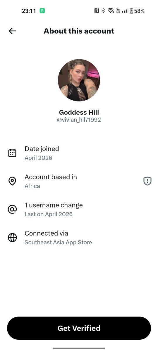 Damien6m's tweet photo. @vivian_hil71992 Owner of account shows Africa.... https://t.co/Y8V2QiDmGL